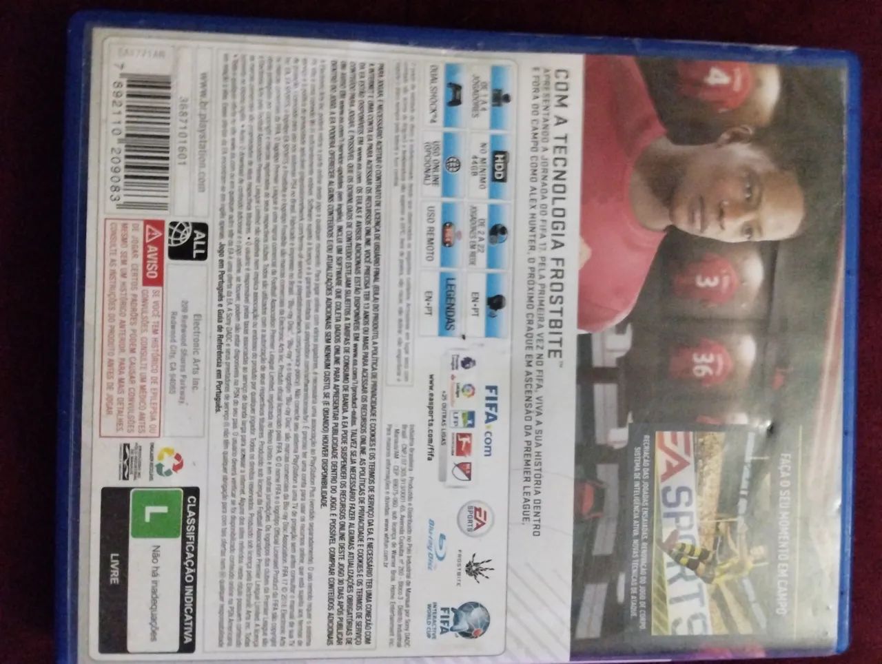 CD de PS4 FIFA17 - Foto 2