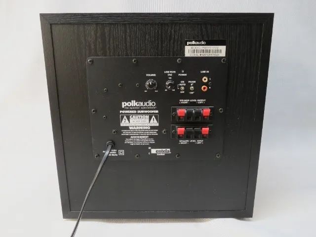 Subwoofer Ativo Polk Áudio PSW10, 10 Polegadas, 100 Watts, Novíssimo - Foto 2