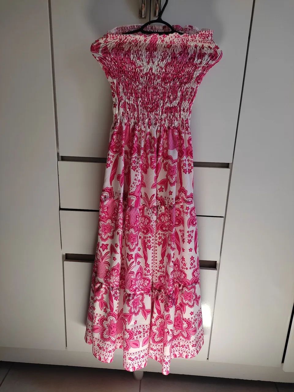 Vestido Midi Rosa