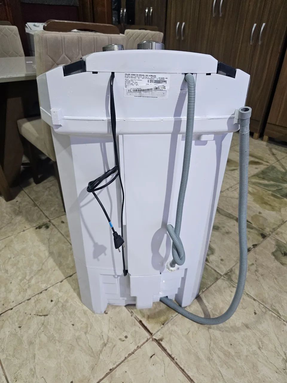 Tanquinho 20 kg conservada funcionando perfeitamente  - Foto 4