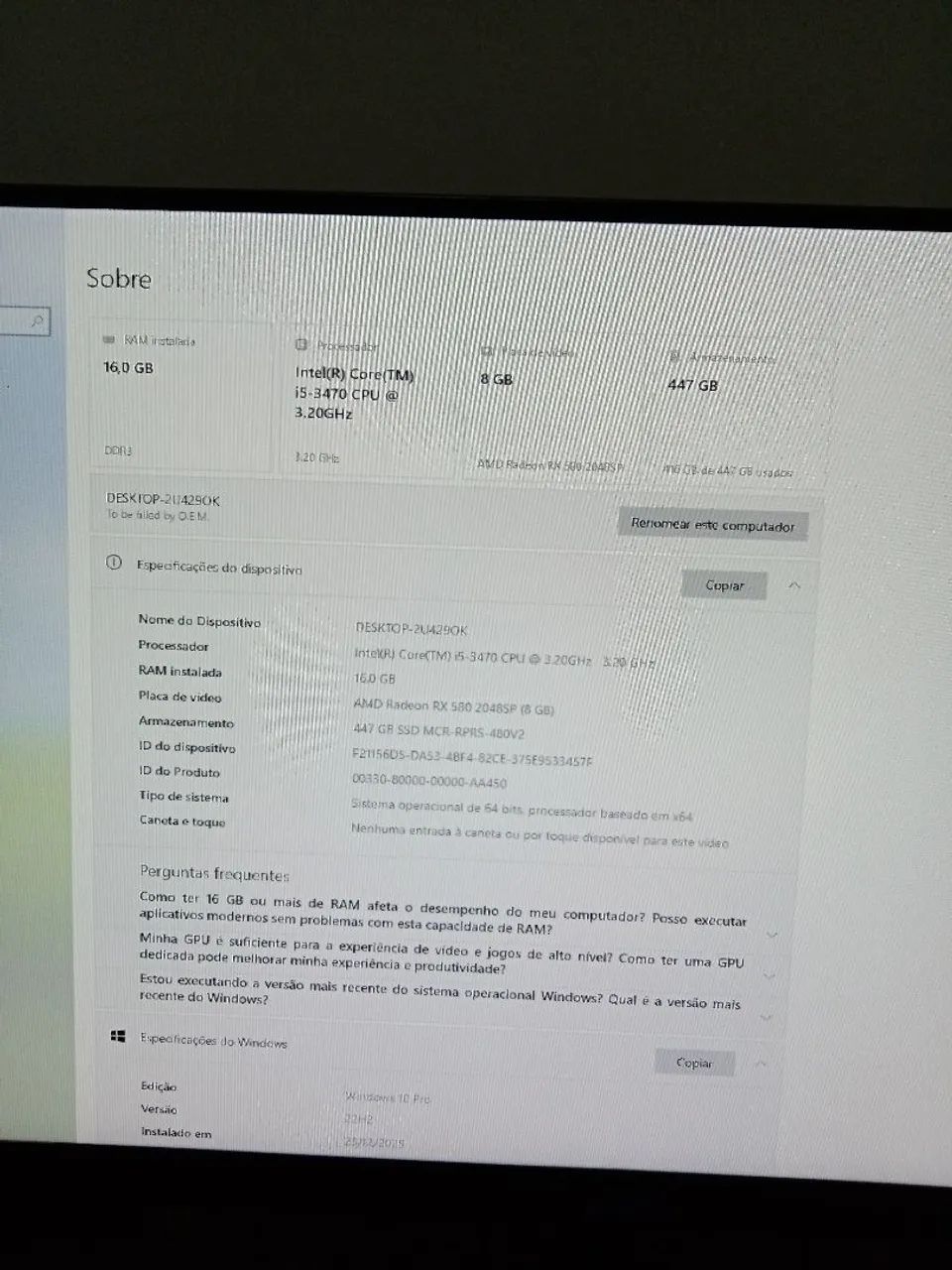 Pc gamer - Venda ou troca - Foto 5