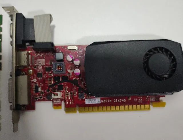 Placa de Vídeo GTX 745 4GB GDDR3 Dell - Testada e Funcionando