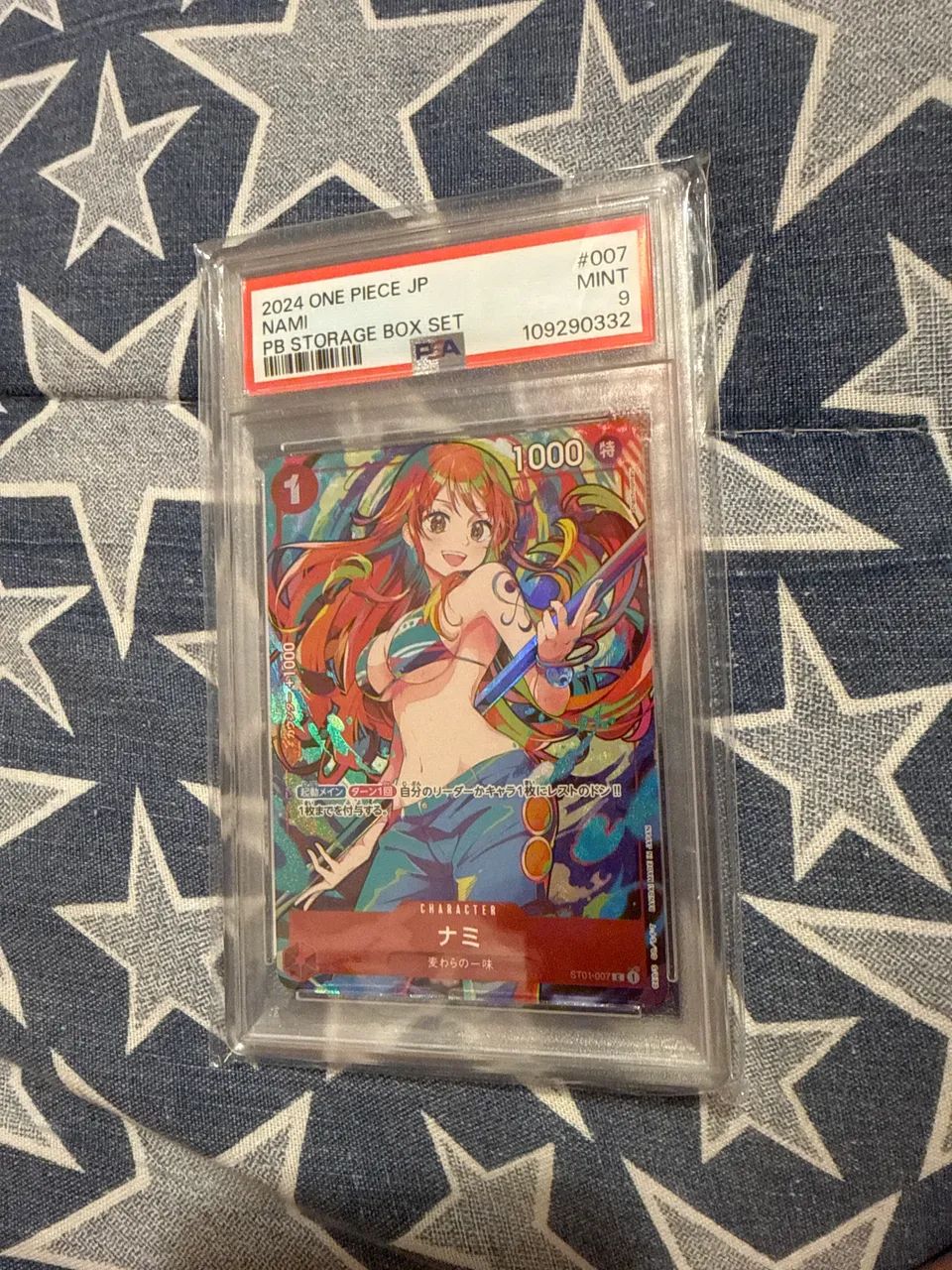 Carta Graduada PSA 9 - Nami - One Piece JP - Hobbies e coleções