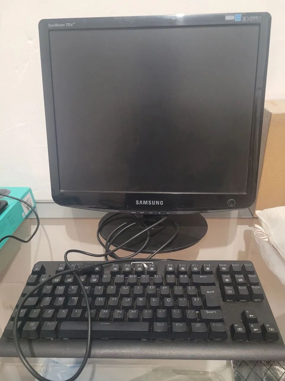 Peças para aproveitar CPU, Monitor e teclado 
