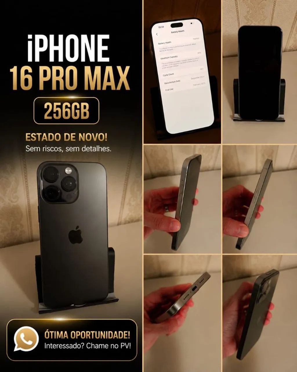 iPhone 16 pro max 256 - Foto 3