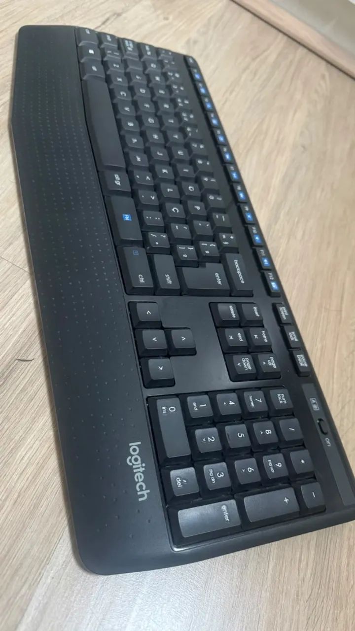 Teclado Sem Fio Logitech K345 - Excelente Estado