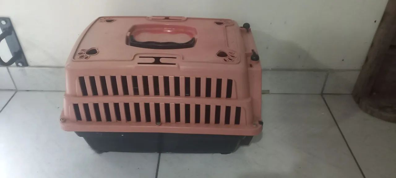 Caixa de transporte pet sem a porta, ideal para toca/casinha - Foto 3