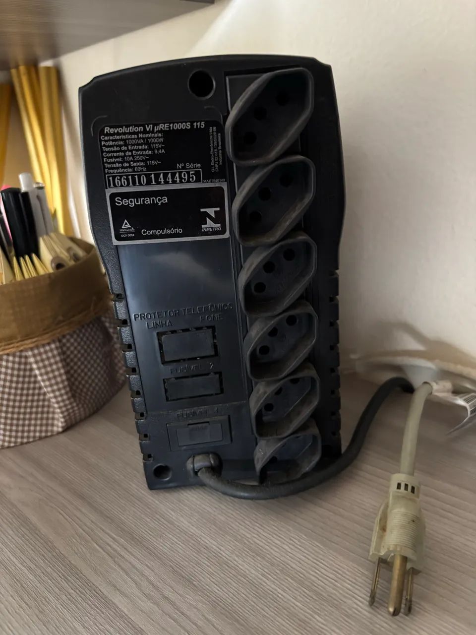 Estabilizador SMS perfeito 1000 VA 1000W - Foto 4