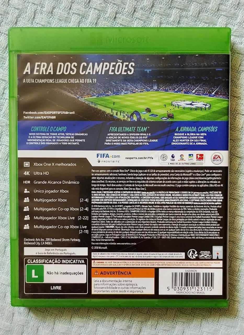 XBOX ONE FIFA 2019 - Foto 2