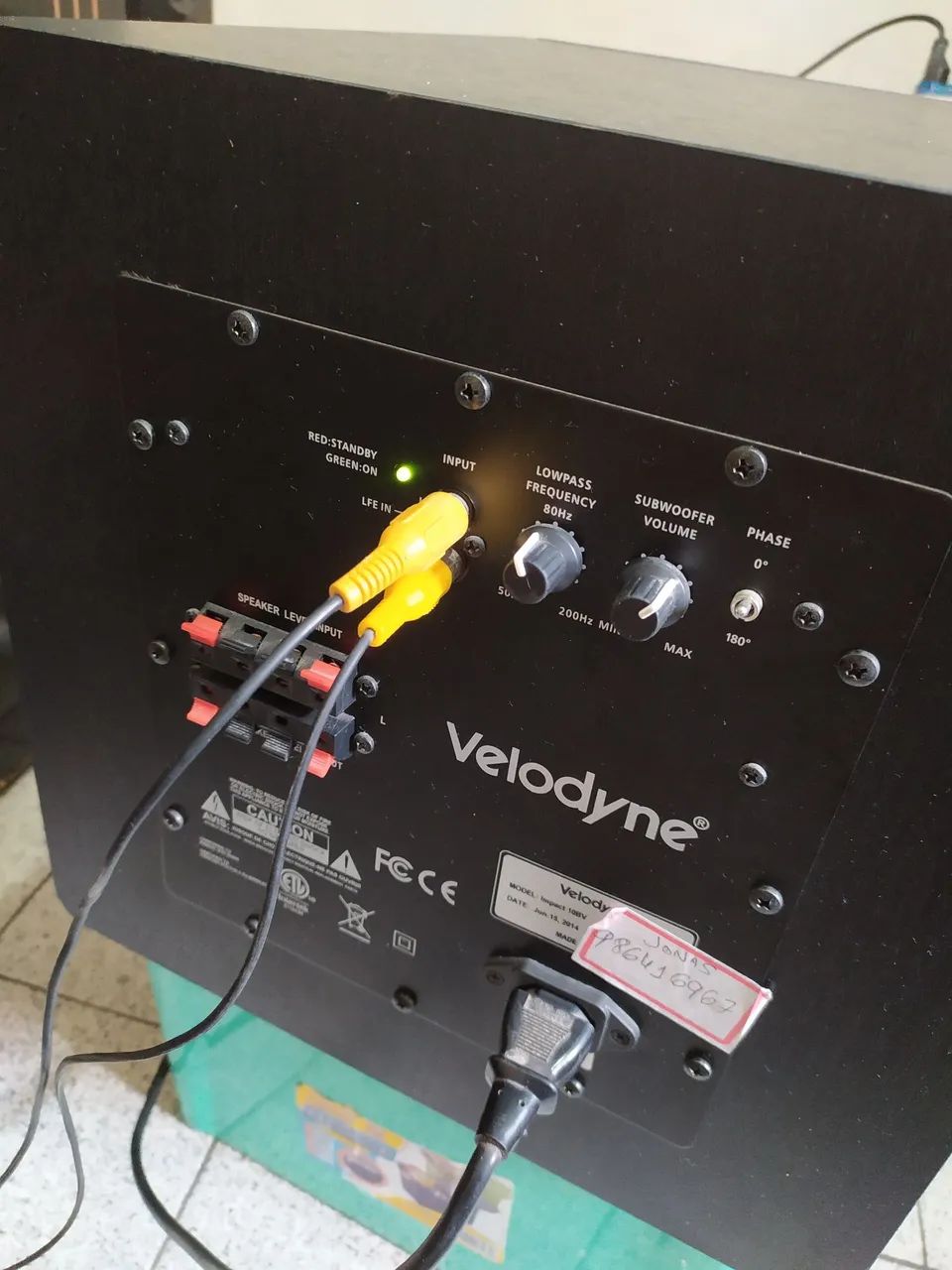 Subwoofer Velodyne - Foto 4