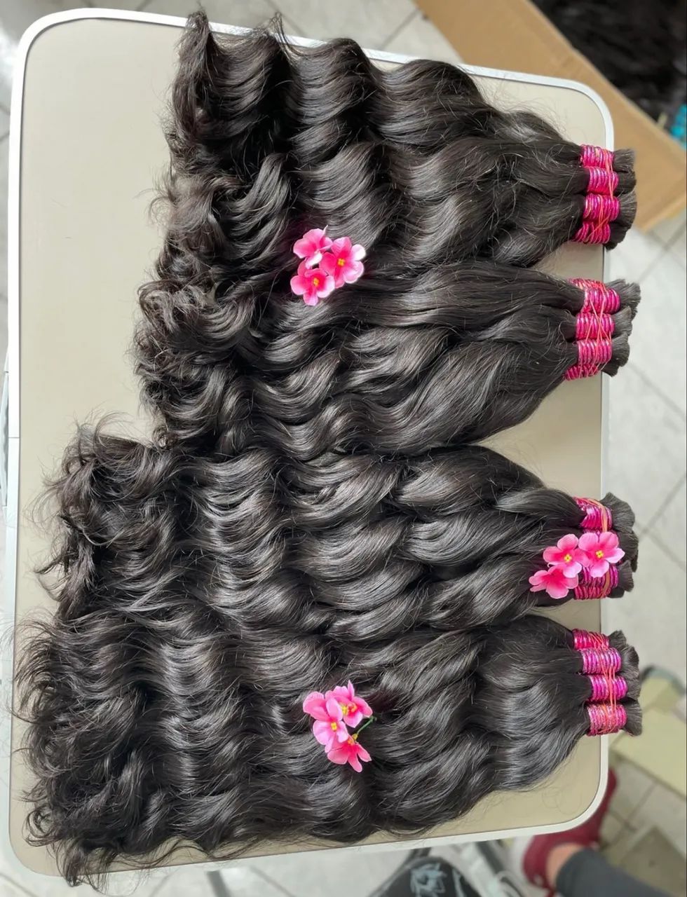 Cabelo indiano liga rosa  - Foto 5
