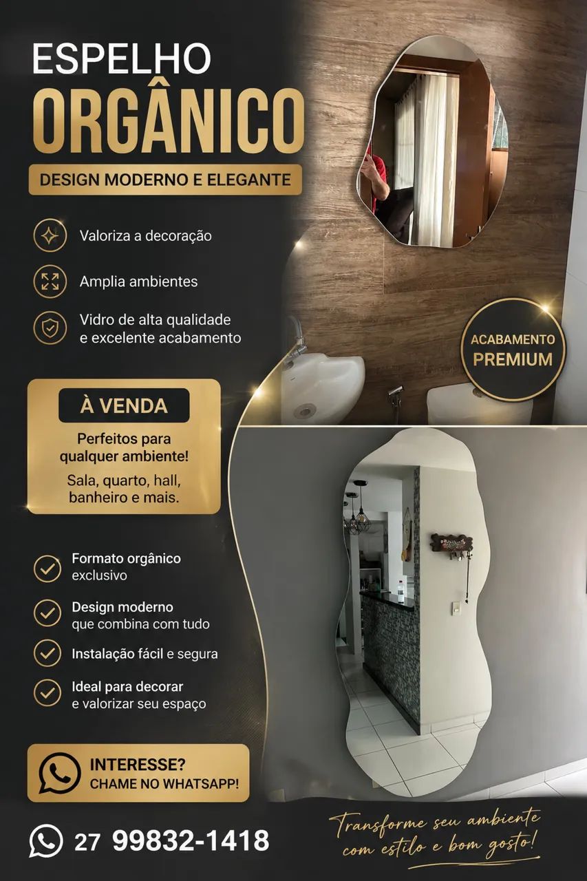 Espelhos orgânicos 