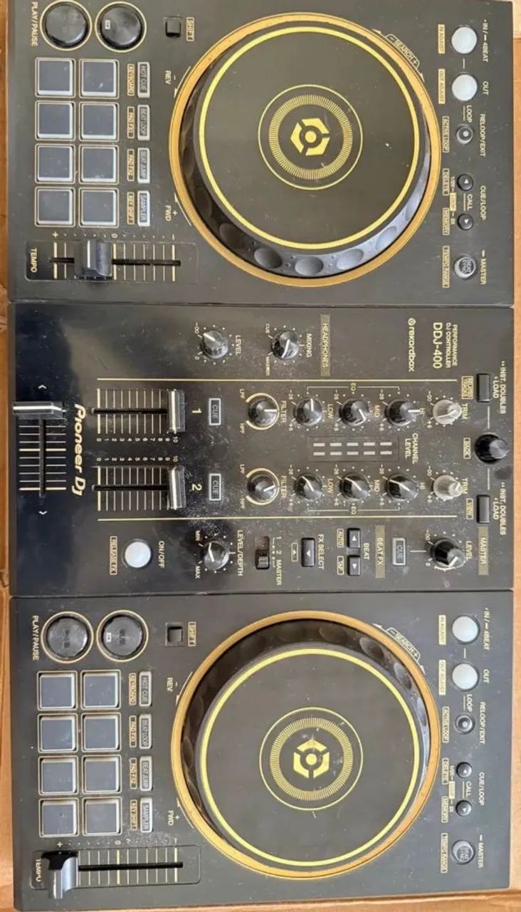 CONTROLADORA DDJ PIONEER 400 SÉRIE OURO - Aparelhos de Som - Setor