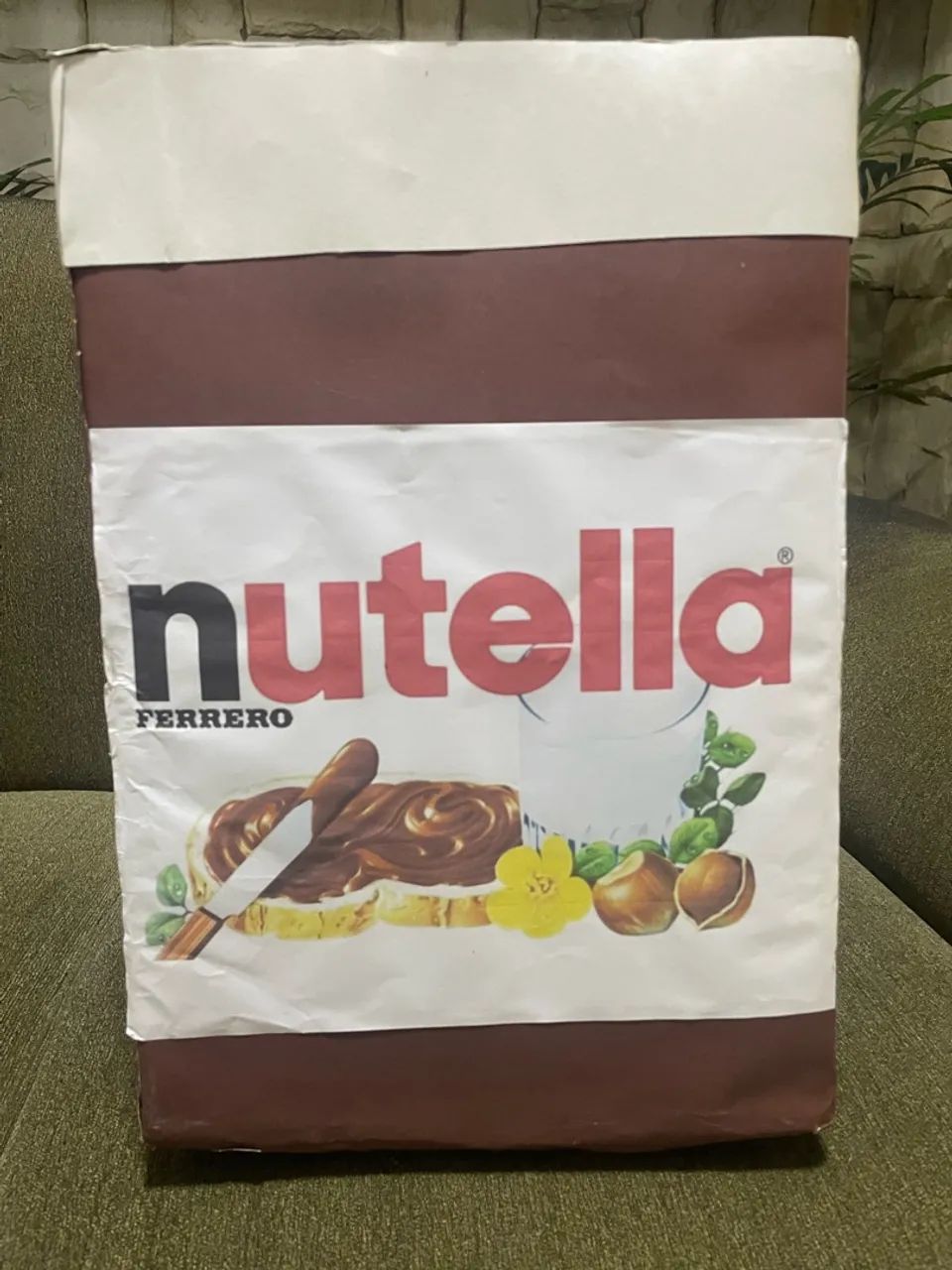 Mochila Divertida Tema: Nutella