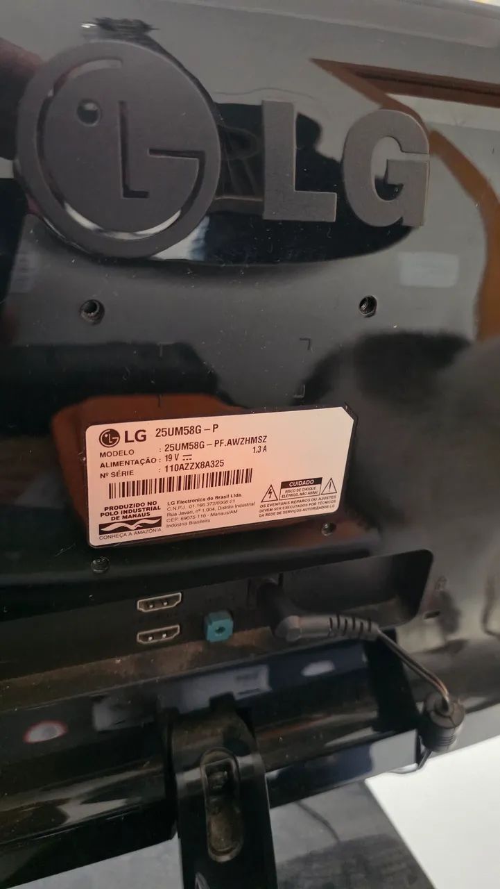 Monitor LG Ultrawide 26 polegadas HDMI - Foto 3