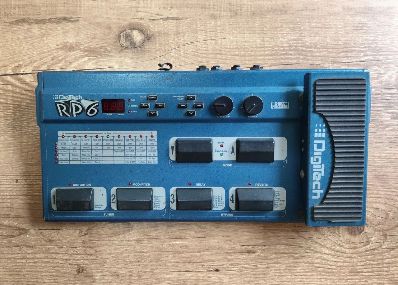 Pedaleira DigiTech RP6 - Instrumentos musicais - Bela Vista II
