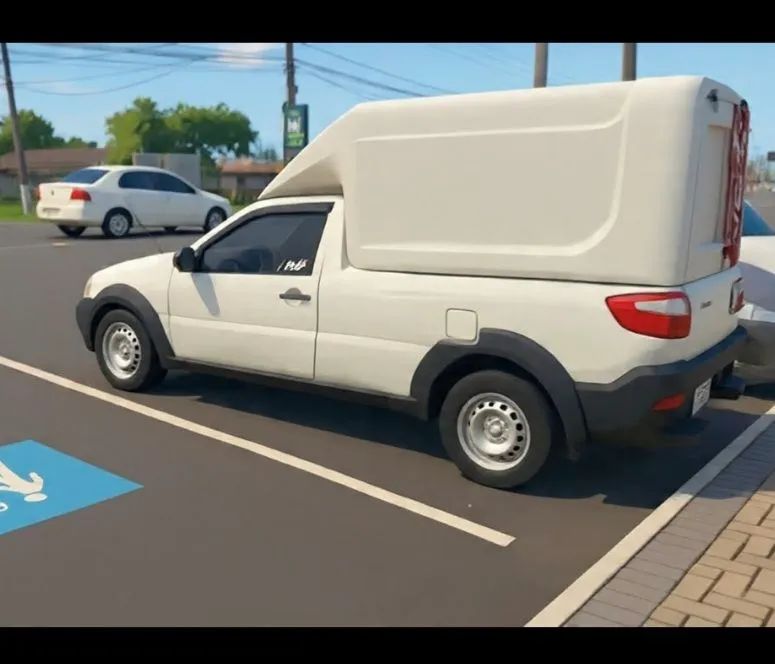 Fiat Strada Working Hard 1.4 Fire Flex 8V CS 2018 - Foto 2
