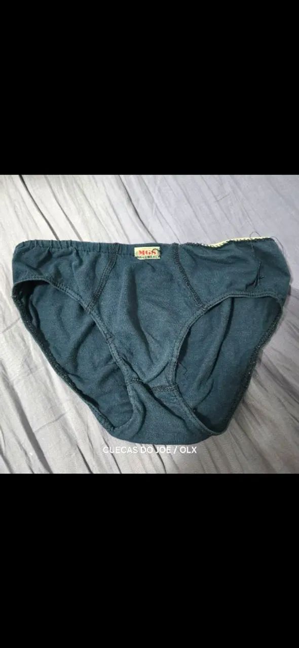 Cueca slip azul escuro 
