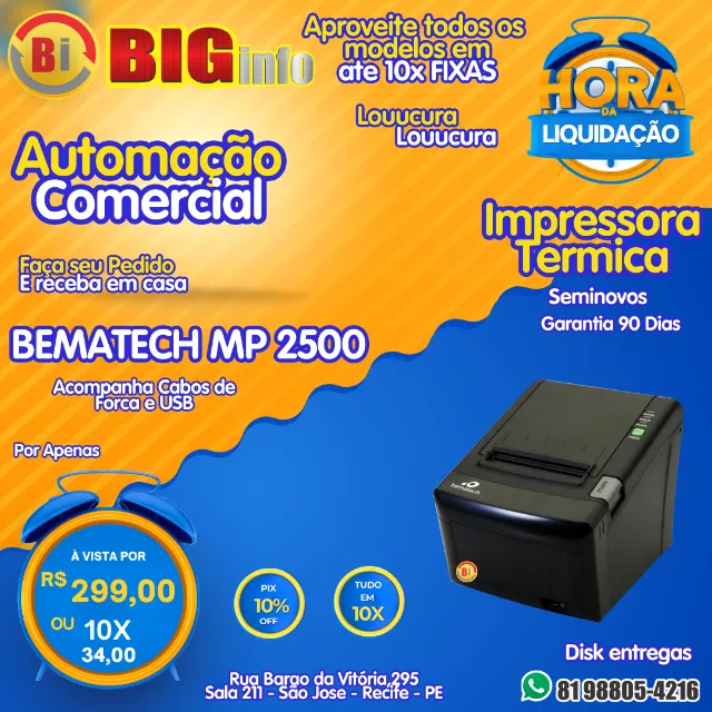 Impressora térmica etiqueta zx50 - Periféricos e Acessórios de