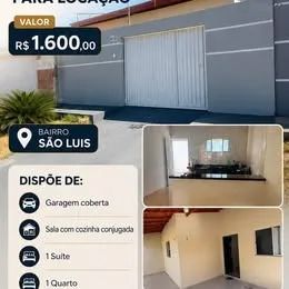 ? CASA DISPONÍVEL PARA LOCAÇÃO! ?