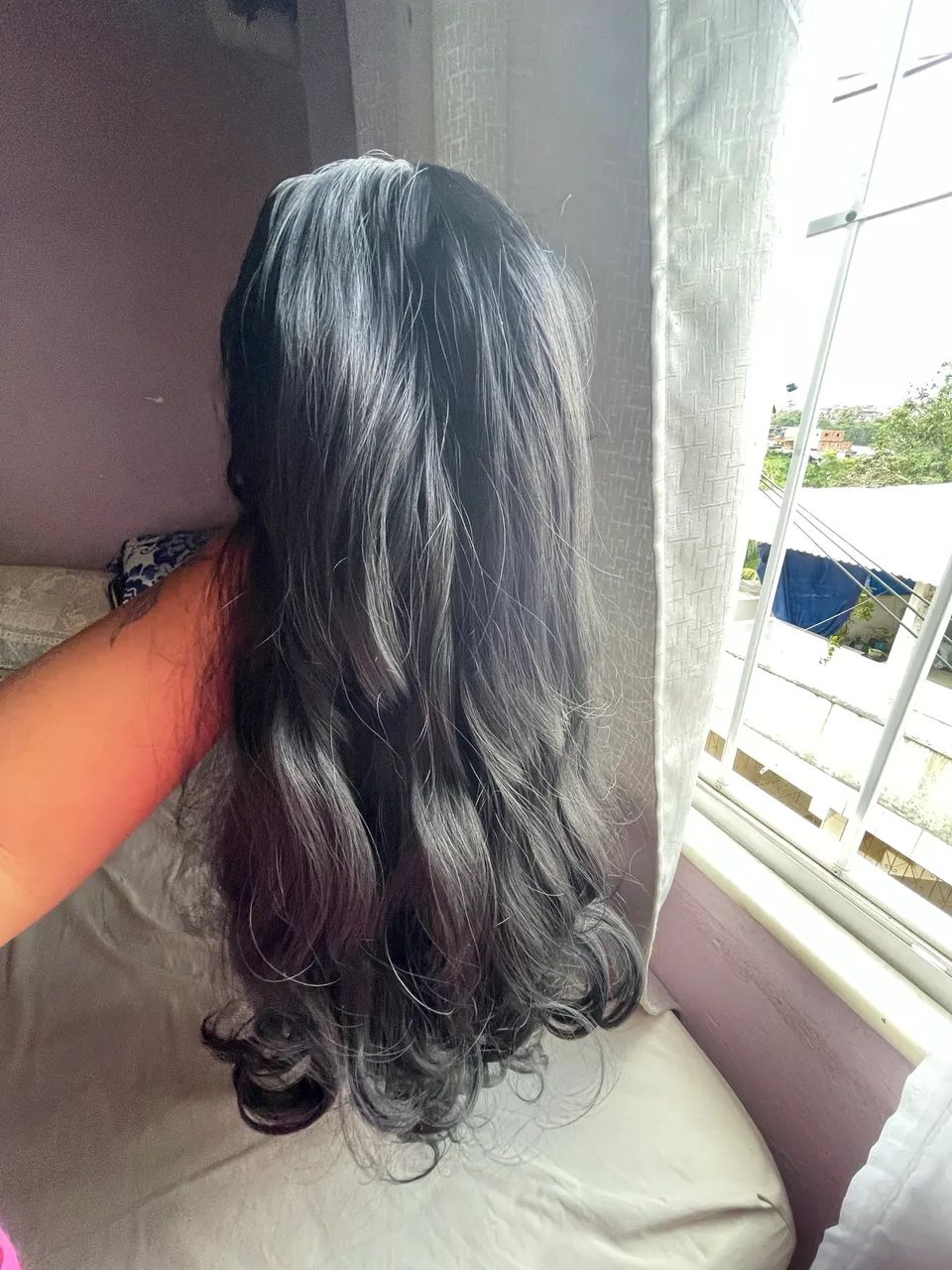 Lace wig longa  - Foto 3