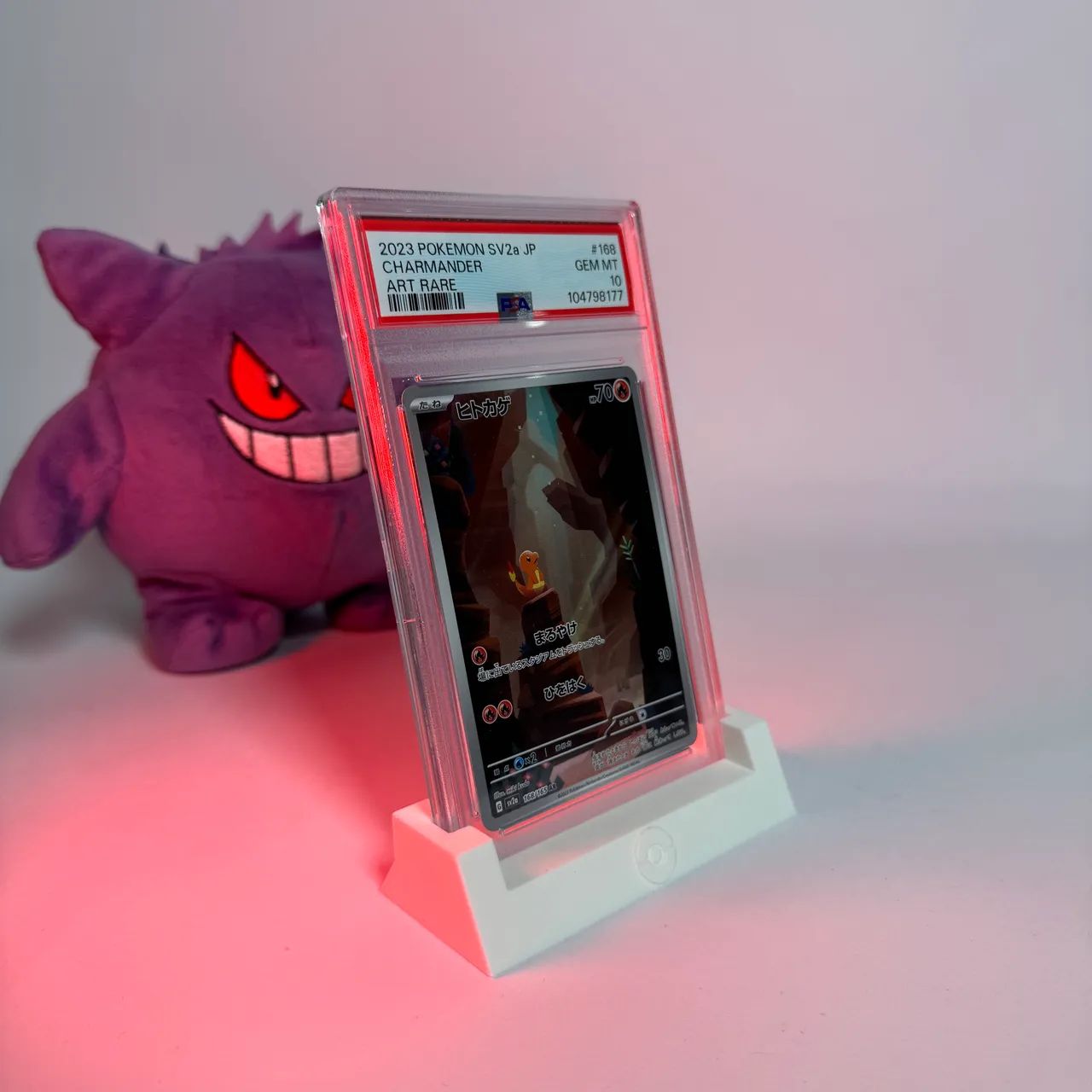 Charmander #168 Japonesa PSA 10 Pokemon TCG - Foto 2