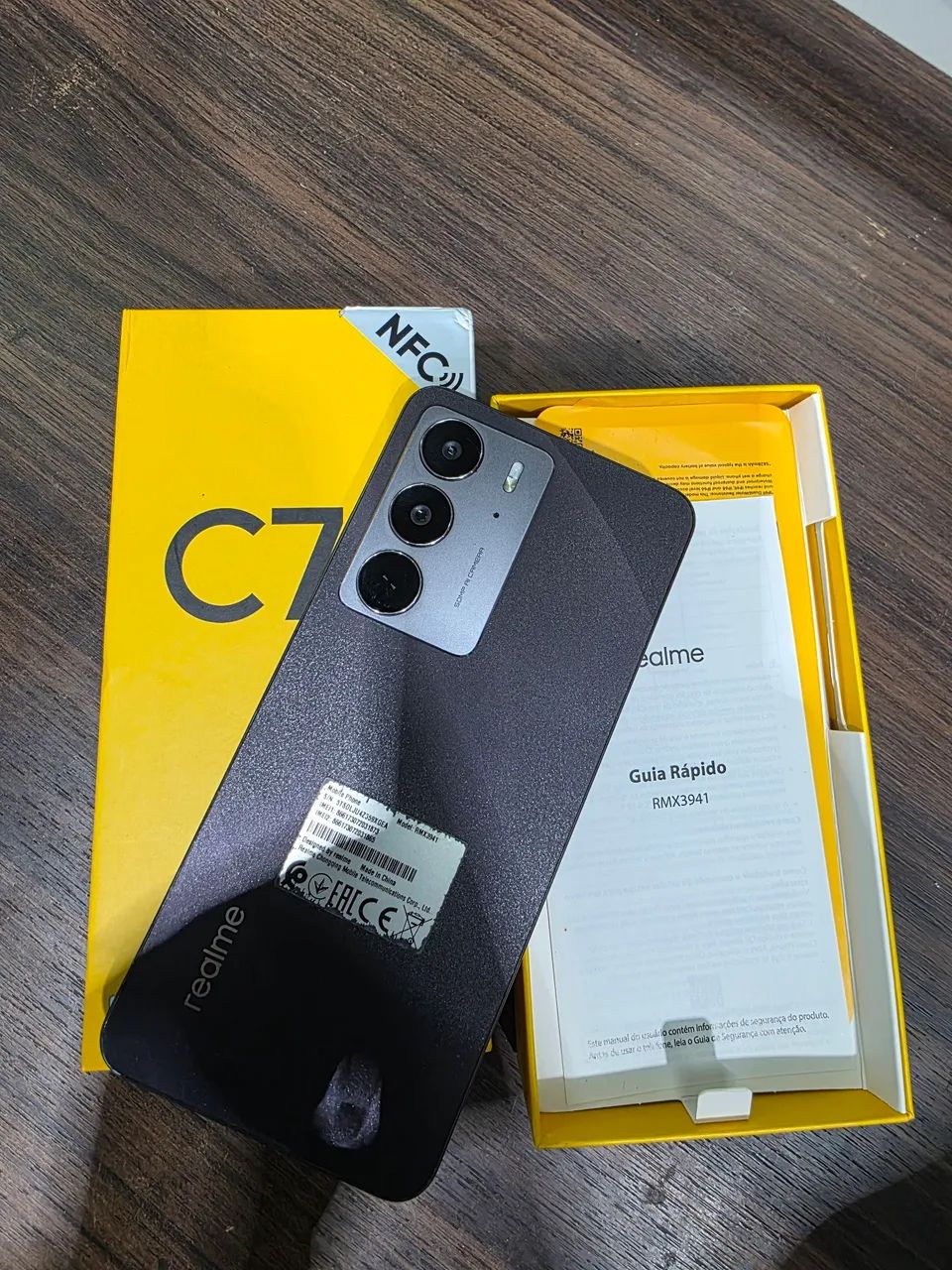 Realme c75 256 gigas tudo funcionando