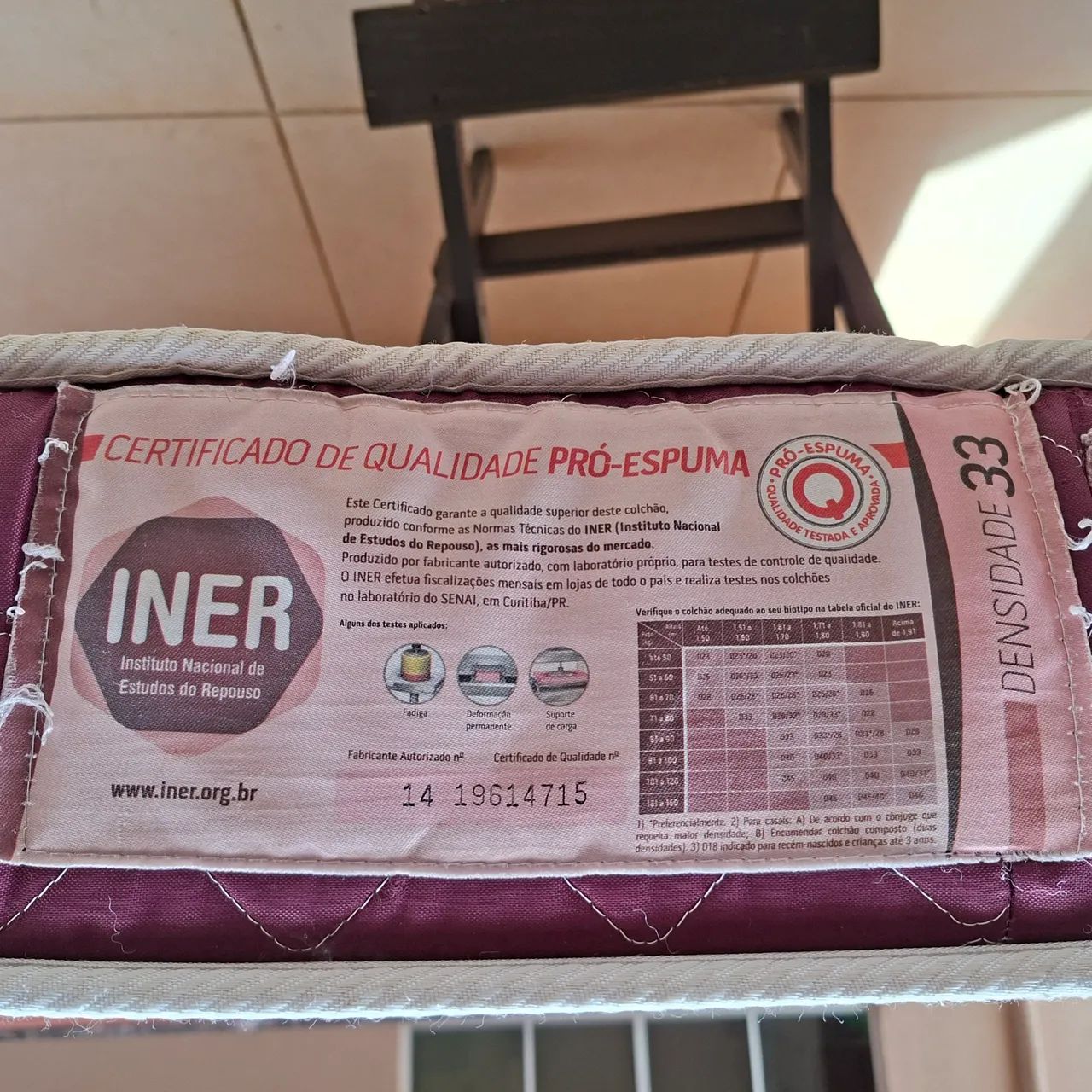 Cama casal Box Castor Densidade 33 - Foto 5