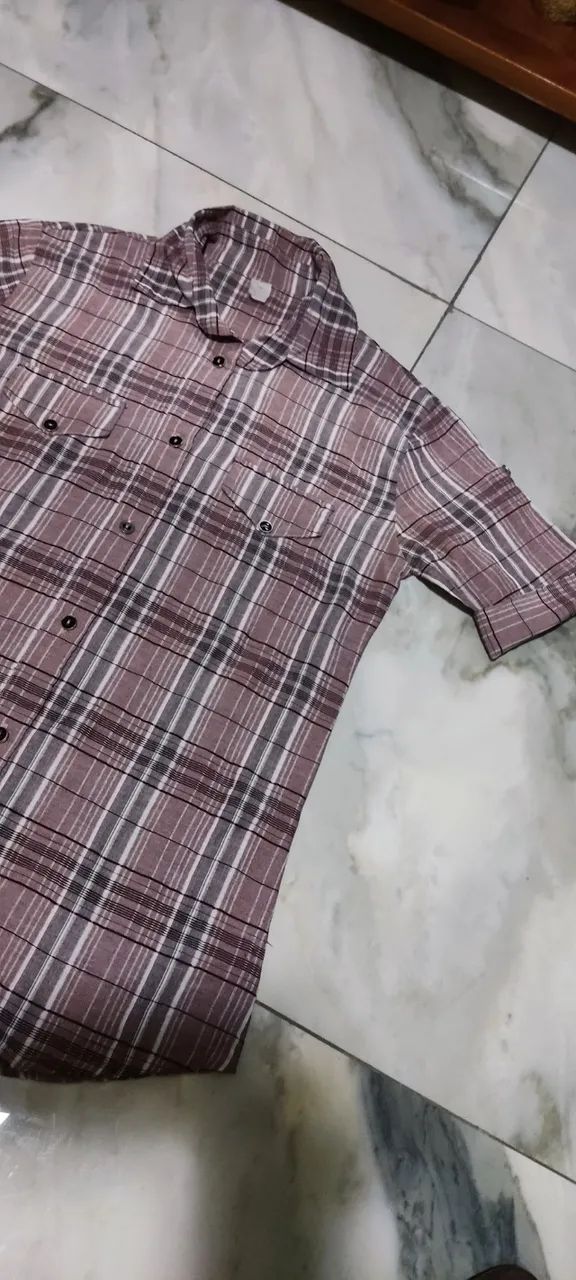 Camisa Xadrez Feminina - Tam. M - Foto 3