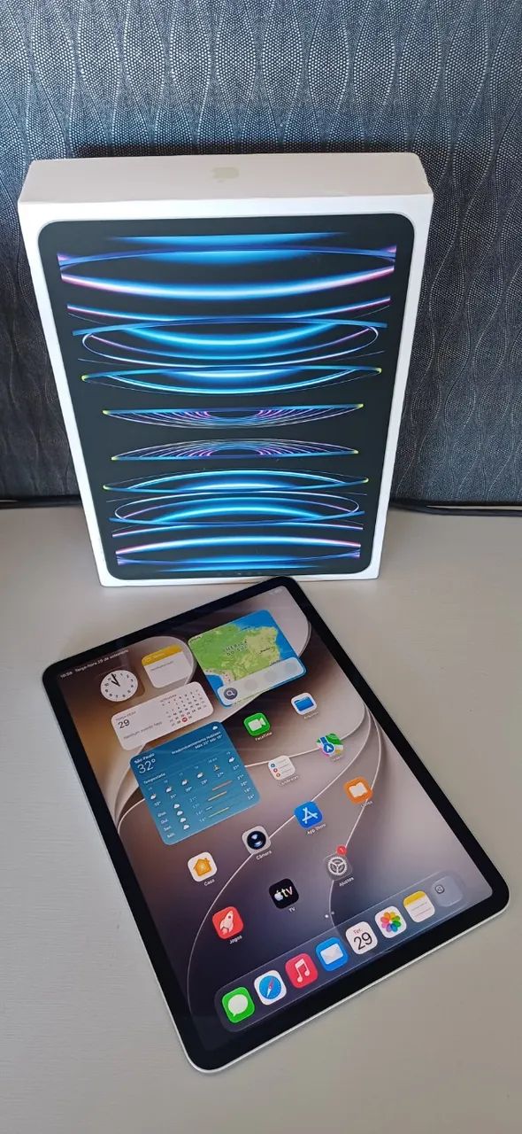 iPad Pro 11 M2 Perfeito Troco - Foto 3