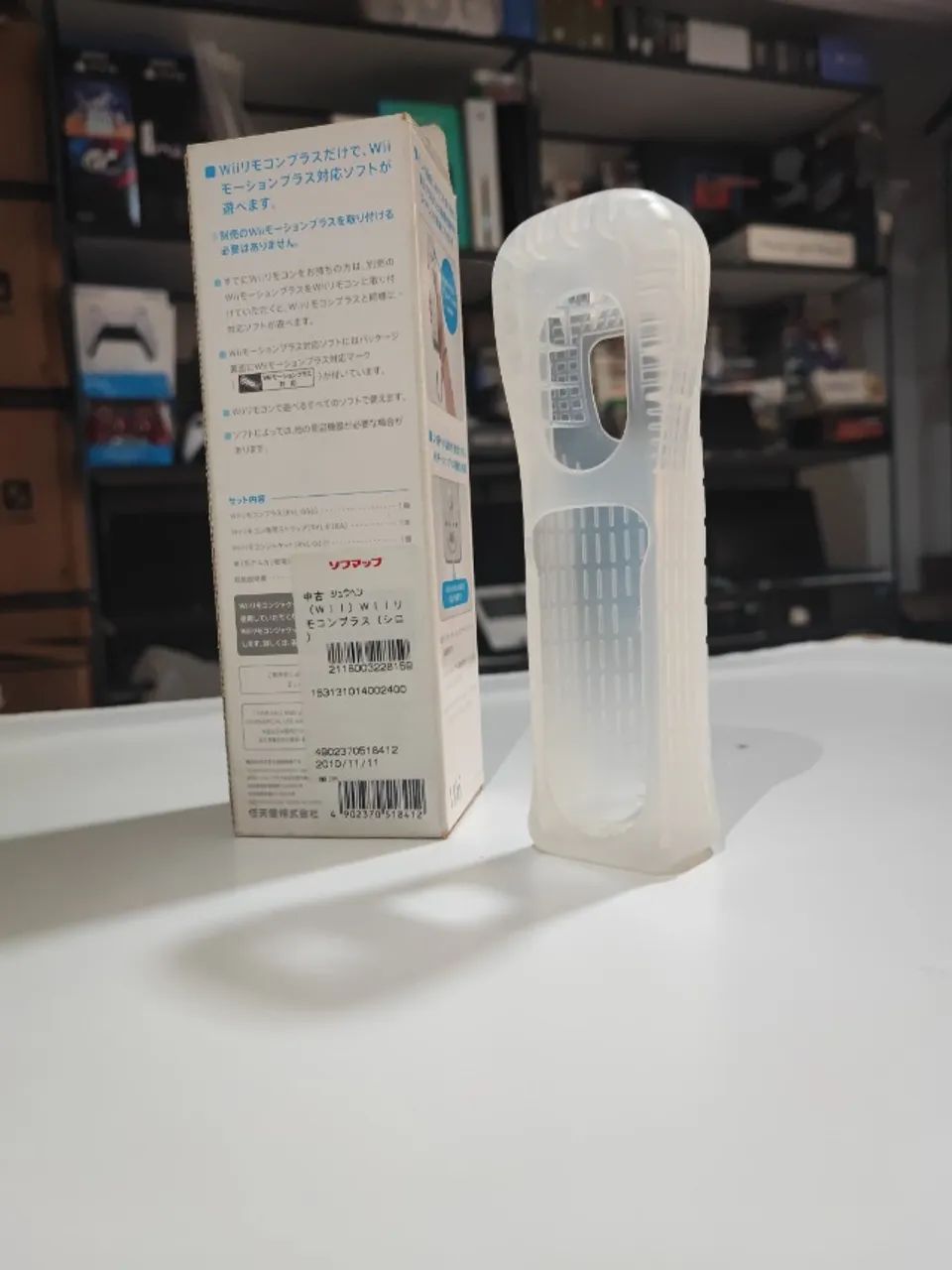 Controle Motion Plus Wii + Nunchuck Branco em perfeito estado, aceito cartão - Foto 2