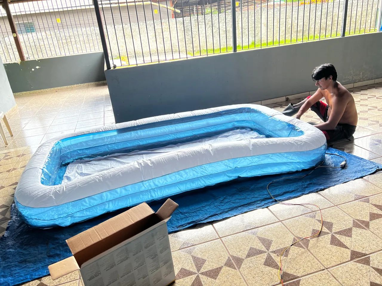 PISCINA INFLÁVEL 1000 litros - Foto 2