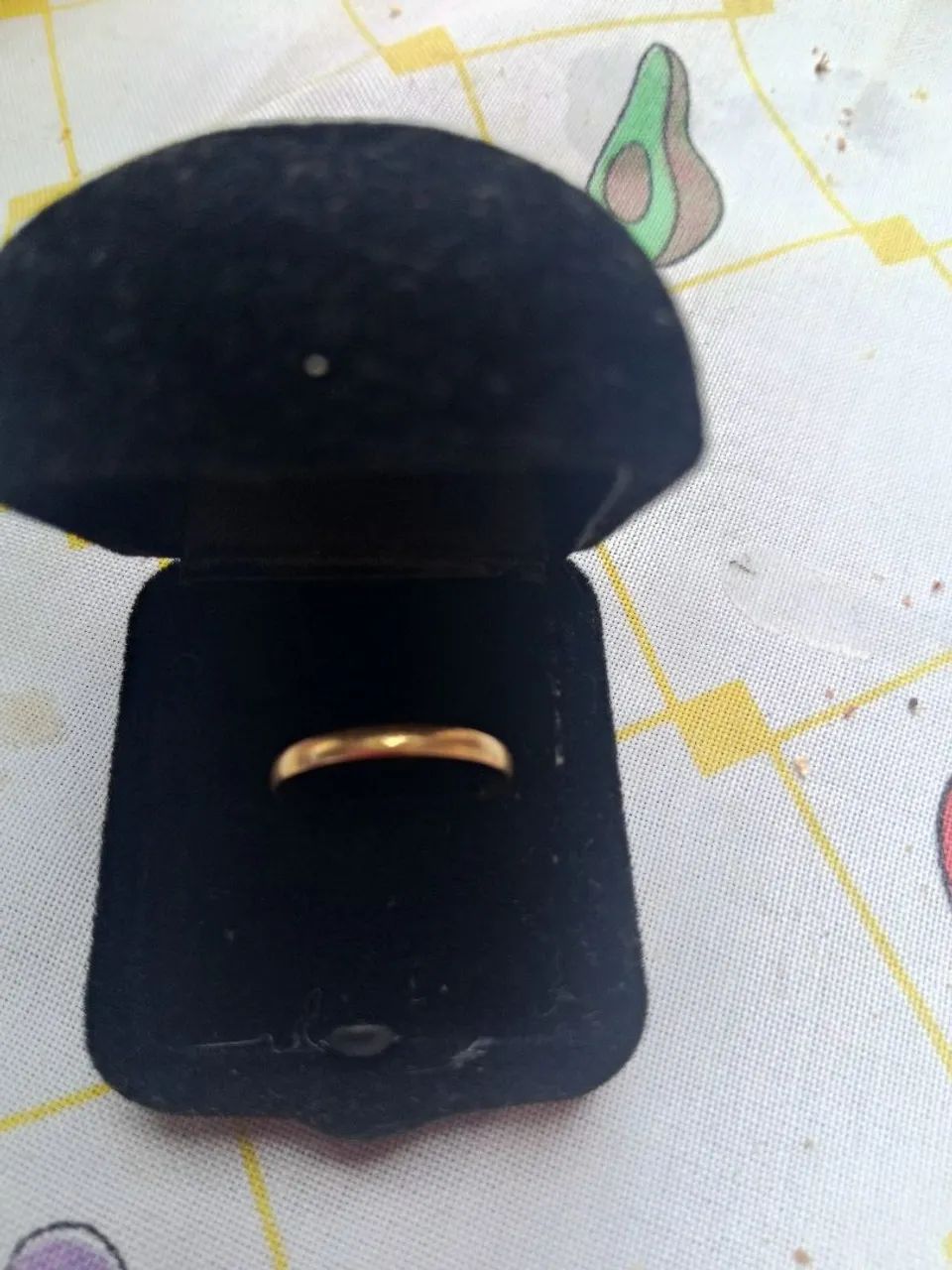 Aliança feminina ouro - Foto 3