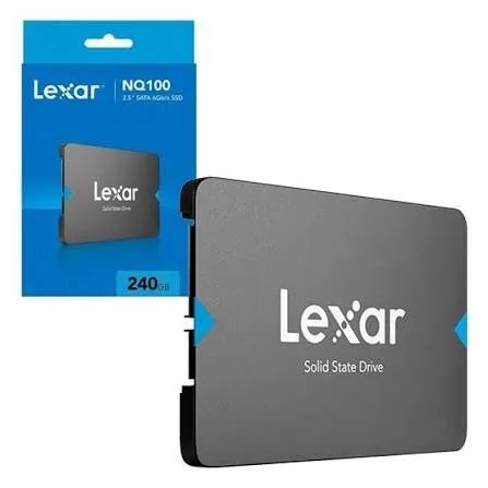 SSD Lexar NQ100 240GB SATA III 2,5 Até 550MB/s LNQ100X240G - Foto 2