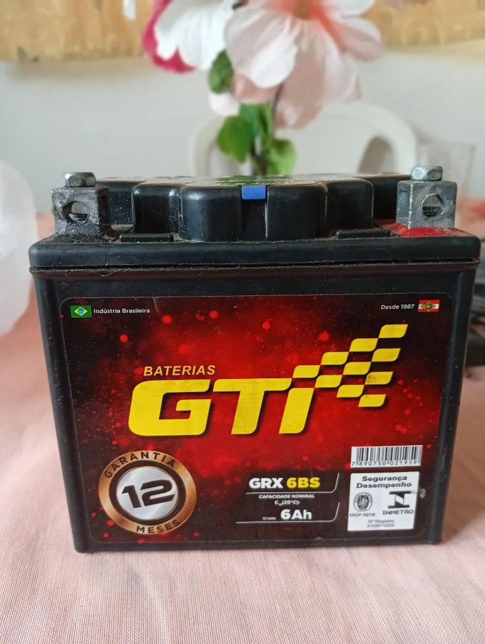 Bateria 12V 6Ah nova e com garantia  - Foto 2