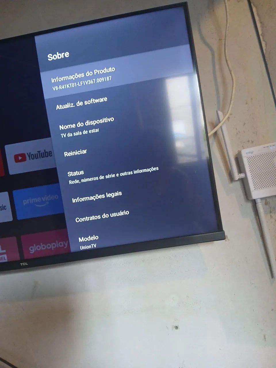 SMART TV TCL 43 polegadas- perfeito estado  - Foto 3