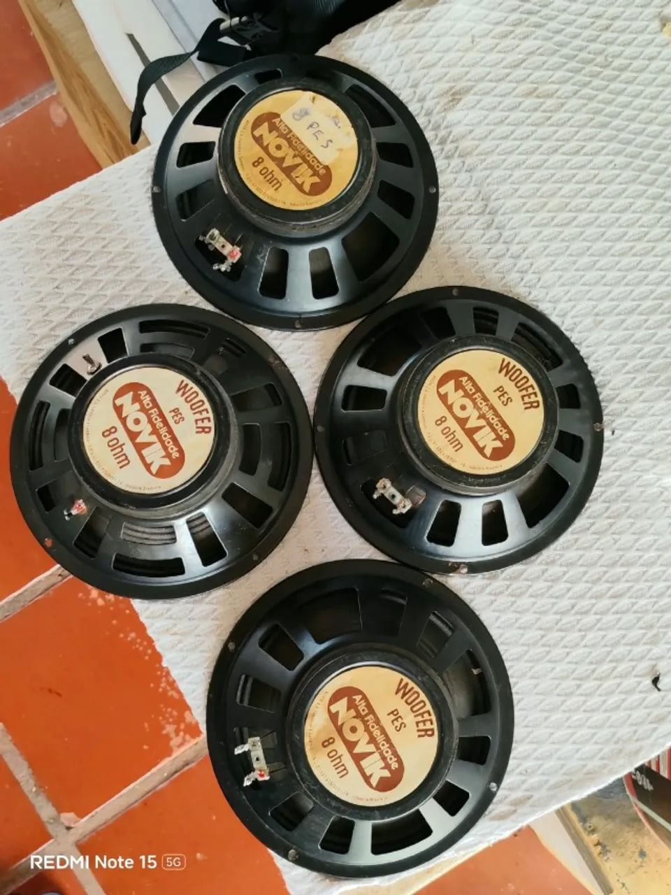 ALTO FALANTES 8 POLEGADAS NOVIK 8 OHMS - Foto 2