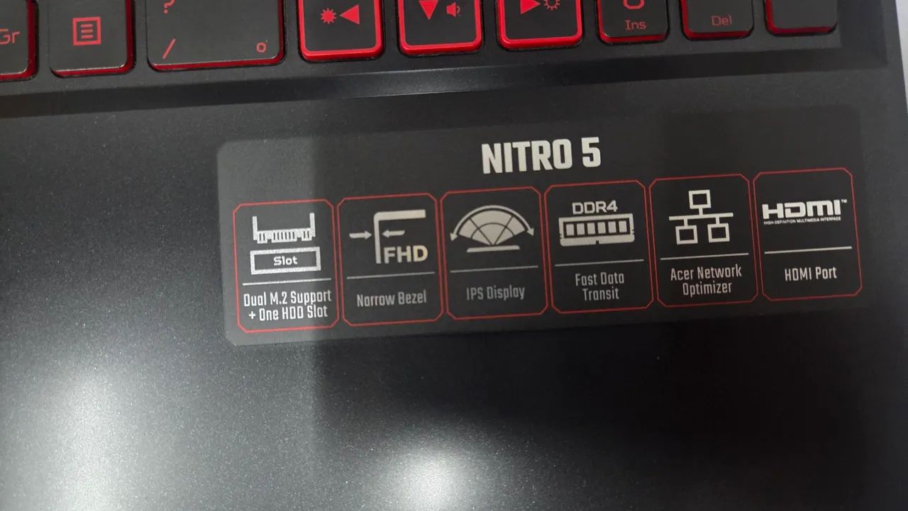 NOTEBOOK ACER GAMER NITRO 5 - Foto 3