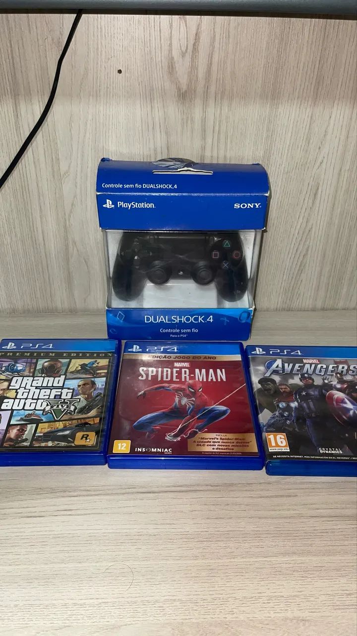 Controle PS4 + JOGOS  - Foto 2