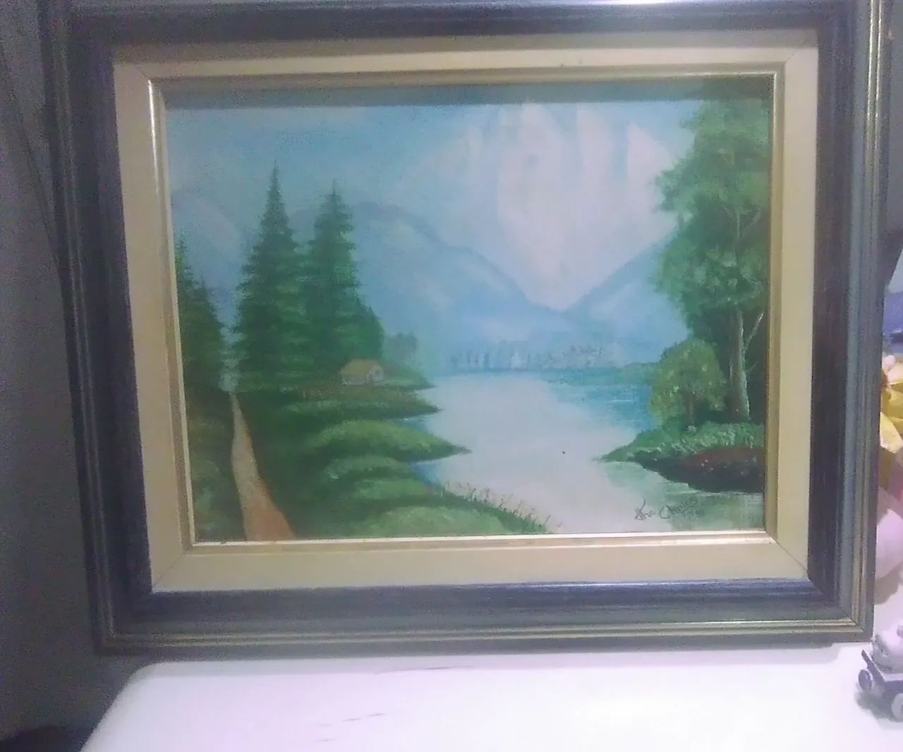 quadro de decoração paisagem 