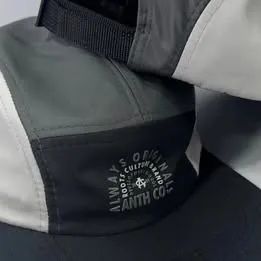 BONÉ FIVE PANEL CULTURE PRETO/CHUMBO/CINZA - Foto 2