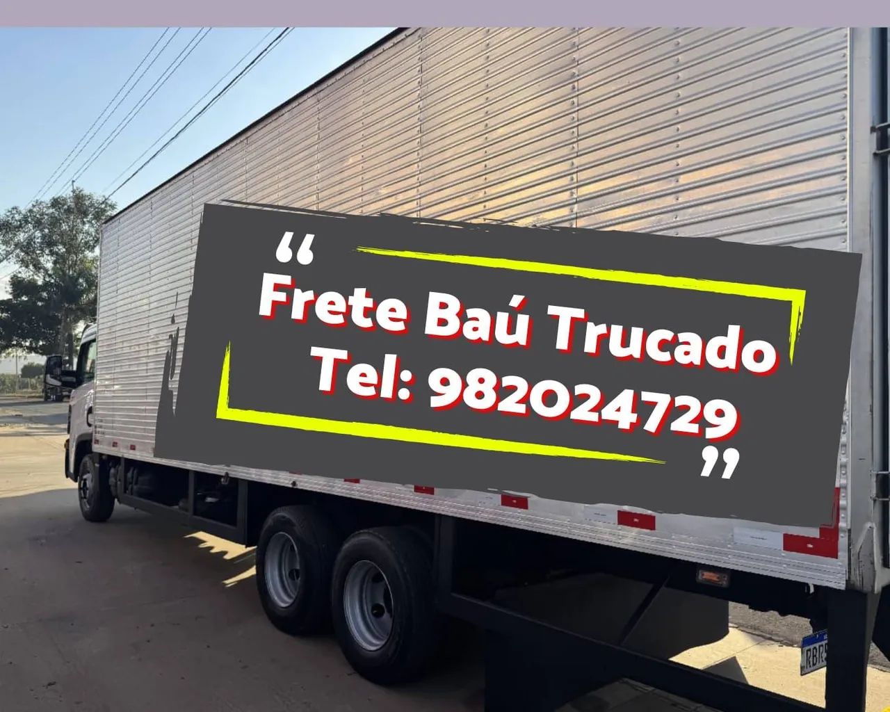 Frete Baú Trucado e Rápido