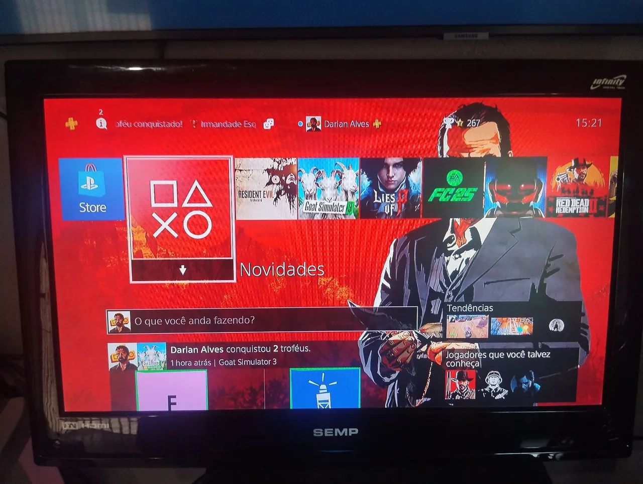 Tv SEMP TOSHIBA 26 polegadas