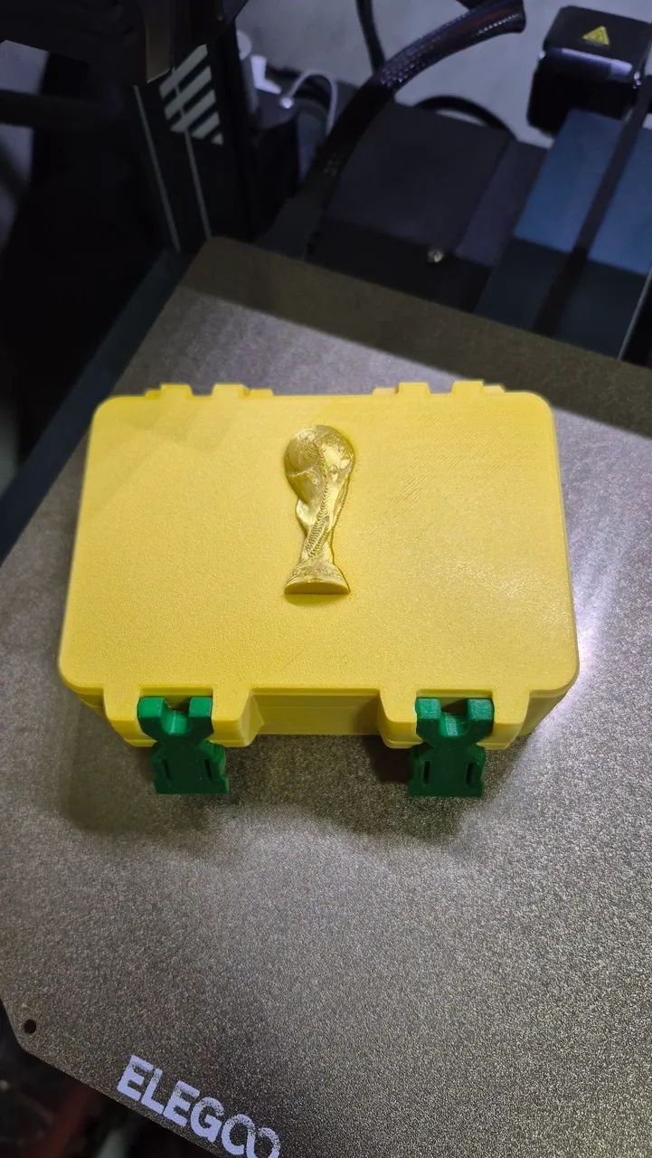 Caixinha para figurinhas da copa do mundo - Foto 3