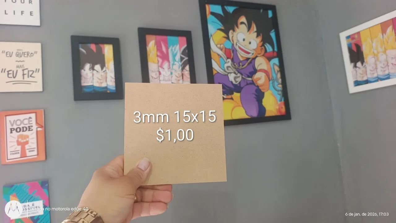 placas MDF A4 3mm cru  - Foto 4