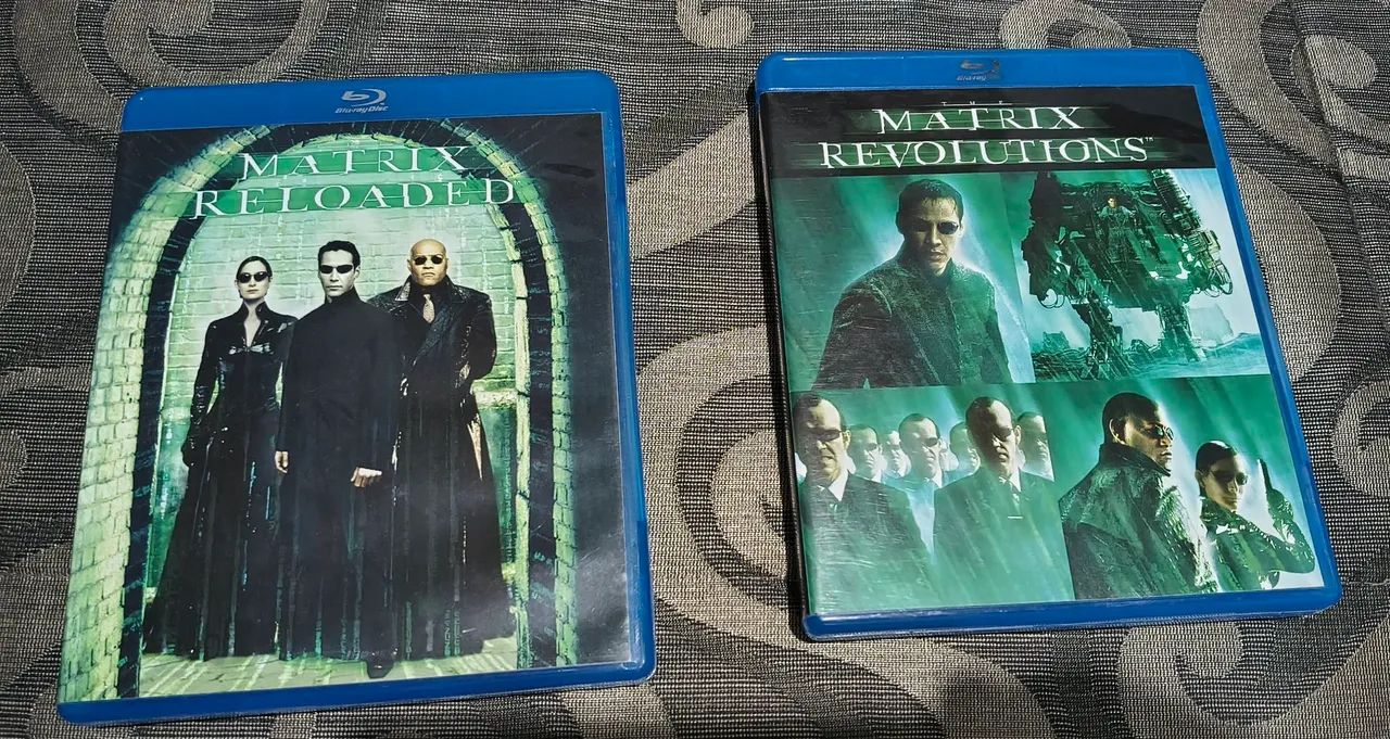 DVD duplo MATRIX RELOADED e REVOLUTIONS,  R$ 60!! - Foto 2