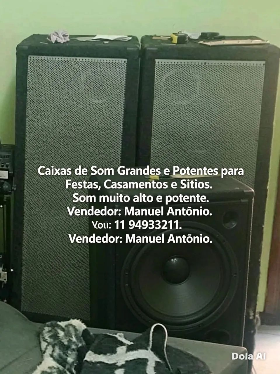 4 caixas de som potentes - Foto 2