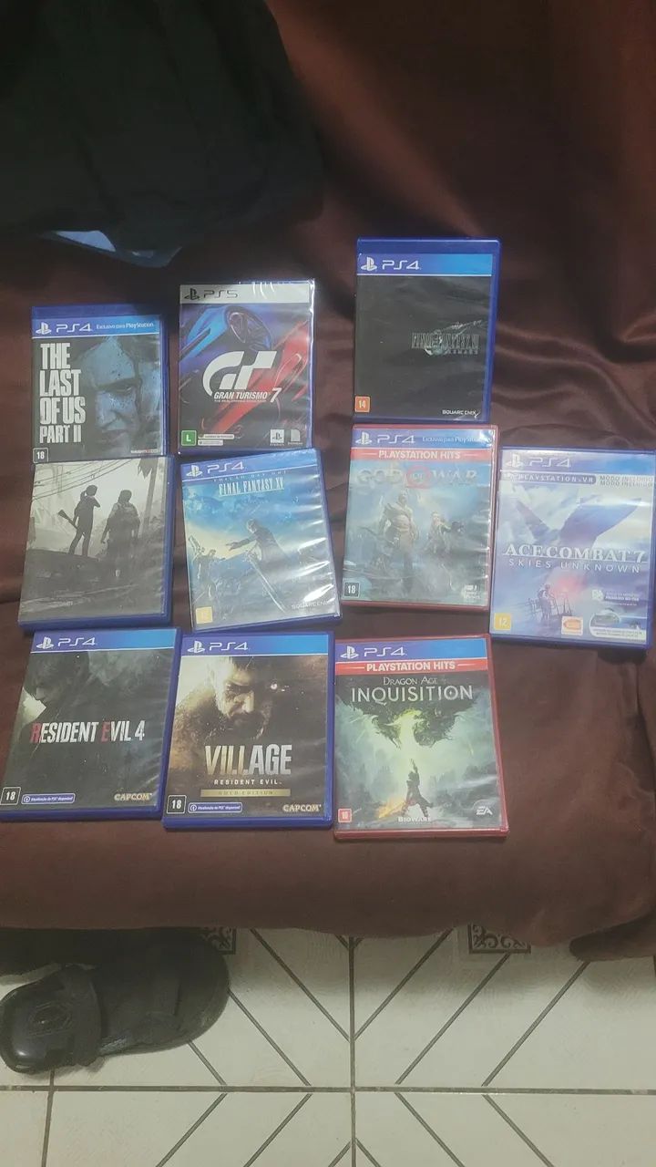Jogos ps4 