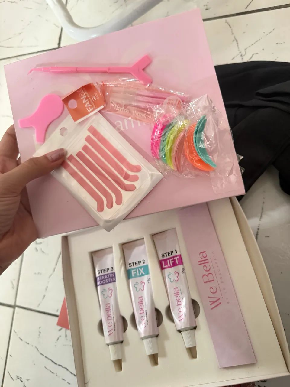 itens para studio de beleza