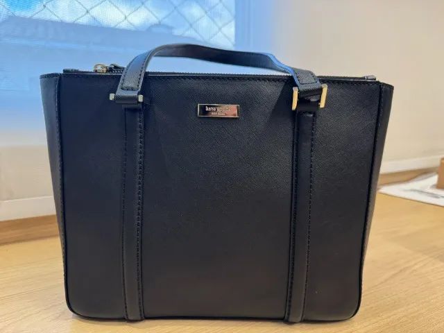 Bolsa de Couro Preta - Kate Spade